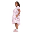 thumbnail image 4 of Iyla Women's Plus Flutter-Sleeve Nightgown, 4 of 6