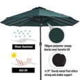 thumbnail image 2 of Outsunny 15' Outdoor Patio Umbrella, 2 of 2