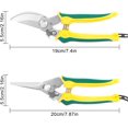 thumbnail image 2 of Garden Pruning Shears 2 Pieces Hedge Shears Secateurs with Locking Handle Tree Cutters, Plant Clippers, 2 of 5