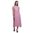 thumbnail image 1 of Bimba Robe de Plage d'Été pour Femmes à Imprimé Bloc, Dos Nu, Col Licou – Grande, 1 of 6