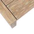 thumbnail image 5 of Afuera Living Light Solid Eucalyptus Outdoor Patio Coffee Table with Teak Finish, 5 of 5
