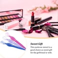thumbnail image 4 of Transemion Makeup Tool Reusable Grooming Supply Facial Shaver Styling Props Convenient Eyebrows Trimmer Practical Eyebrow Stencil Transparent Purple 1Set, 4 of 6