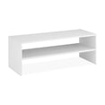 thumbnail image 3 of Mainstays 31" 2-Tier Stackable Shoe Rack, White, 3 of 6
