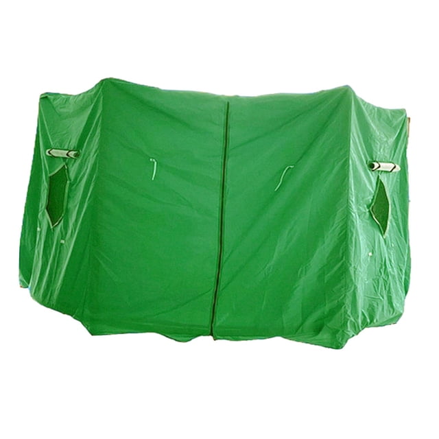 relayinert Tente de Trampoline Housse de Protection pour Trampoline Ronde Bleue Couverture Ombrage Mâtx 14 Pieds Sommet 8 Trampoline Vert 14 Pieds 6 Mâtx