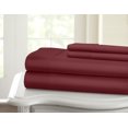 thumbnail image 2 of 1200 Thread Count 100% Cotton Solid Sheet Set (California King, Burgundy), 2 of 2