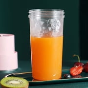 COFEST Portable Blenders， Blenders for Shakes， Fruit Juicer USB Rechargeable with 4 Blades， Handheld Blenders for Sports Travel and Outdoor Pink