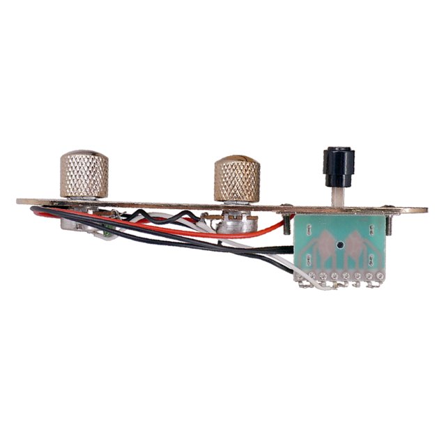 Milaget 3 Way Prewired Control Plate Wiring Harness with Switch Knobs for Electric Copper