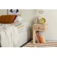 thumbnail image 3 of South Shore Sweedi Solid Wood Reversible 1-Drawer Nightstand for Child, in Natural Wood, 3 of 14