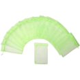 thumbnail image 2 of ORUYROP ® 100pcs Drawstring Organza Jewelry Candy Pouch Party Wedding Favor Gift Bags (7x9, Light Green), 2 of 7