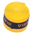 thumbnail image 1 of Lipstore Badminton Racket Grip Tape Perforated Soft Sweat Sport Band Tennis Overgrip Tape Yellow, 1 of 8