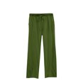 thumbnail image 1 of Timegard Plus Size Pants for Women Elastic Waist Drawstring Straight Leg Lounge Pants with Pockets, 1 of 2