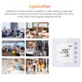 thumbnail image 3 of 3A Gas Boiler Thermostat LCD Touch Screen Digital Heating Thermostat Programmable Intelligent Temperature Controller Antifreeze Energy Saving Suitable for Home School Office Hotel, 3 of 8