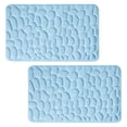 thumbnail image 2 of TopLLC Household Embossed Doorway Carpet Doormat Bathroom Wind Absorbent Floor Mat Bathroom Non-slip Mats, 2 of 2