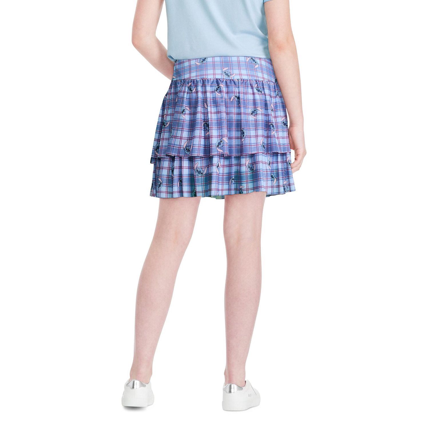 Disney Girls' Stitch Tiered Skirt