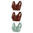 thumbnail image 1 of Timegard Womens Plus Size Bras No Underwire Full Coverage Mesh Breathable Comfort Everyday Bralette, 1 of 2