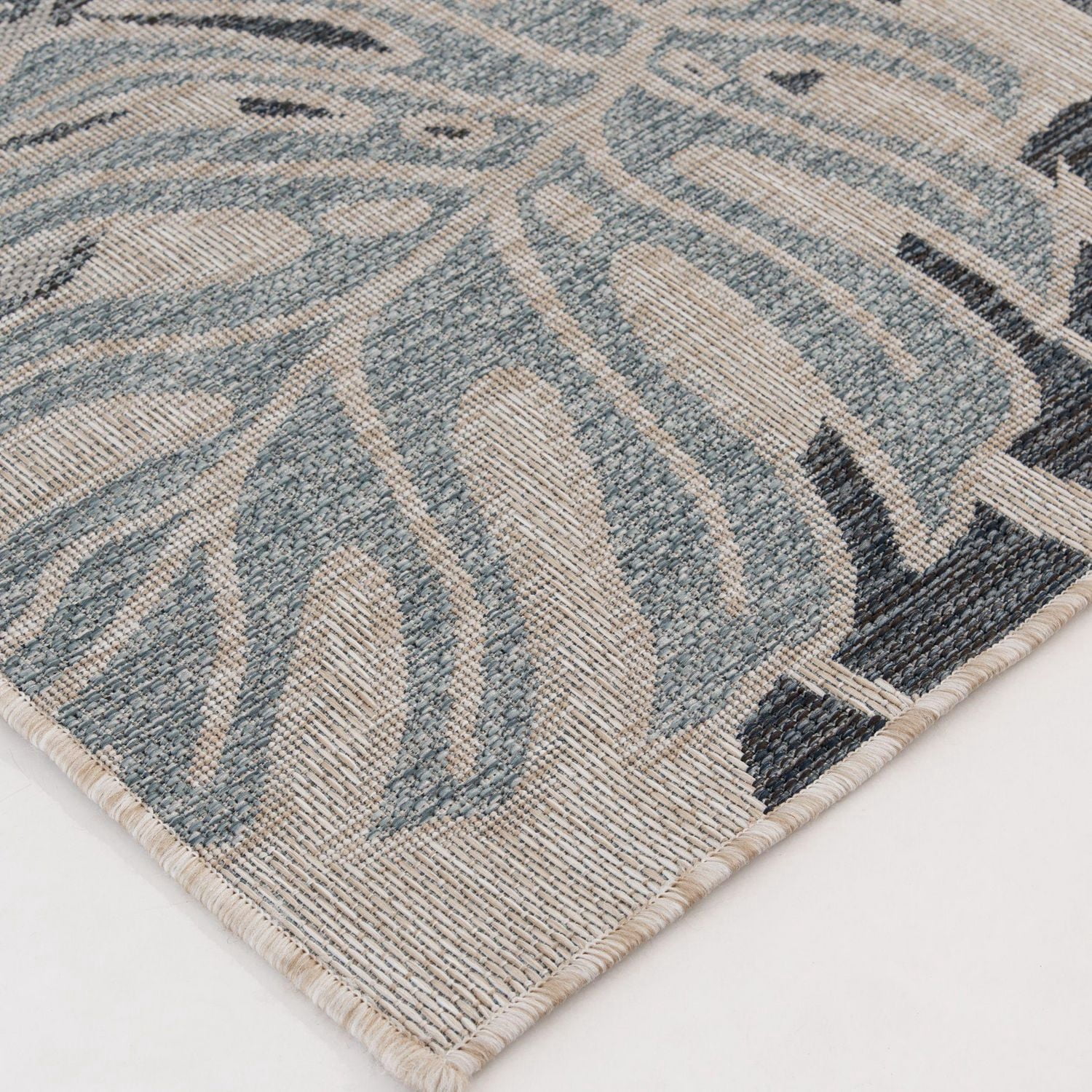 Hayweld Blue and Grey Woven Area Rug