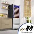 thumbnail image 2 of Costway 24 Inch Wine and Beverage Refrigerator with Independent Temperature Control, 2 of 10