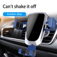 thumbnail image 4 of Lksixu Aviation Alloy Mirror Automobile Mobile Phone Bracket Vehicle-mounted Navigation Vehicle-mounted Mobile Phone Bracket Mobile Phone Rack Electronics for Home Office School, 4 of 7