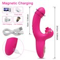 thumbnail image 4 of XBONP Rabbit Vibrator for Women, Sex Toys with 10 Vibrations & Tongue Licking, 3 In 1 Waterproof Adult Toy for Couples, 4 of 6