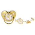 thumbnail image 2 of Baby , Exquisite Rhinestone Fashionable Letter  Alloy With Chain Clip For Home Travel, 2 of 8
