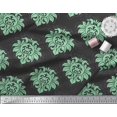 thumbnail image 2 of Soimoi Poly Georgette Fabric Seamless Baroque Damask Printed Craft Fabric by the Yard 52 Inch Wide, 2 of 3