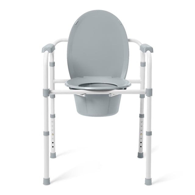 Chaise d'aisance pliante allongée 3-en-1 Medline