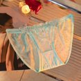 thumbnail image 2 of HUITKMM Lace Underwear For Women Women's Cut Out Lace Low Rise Lift Traceless Pure Briefs, 2 of 3