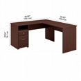 thumbnail image 3 of Bush Furniture Cabot Bureau d'Ordinateur en L de 60 Po avec Tiroirs, Fini Cerisier Récolte, 3 of 8