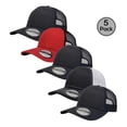 thumbnail image 1 of Blank Activewear, Pack of 5 Snapback Trucker Hats, 1 of 5