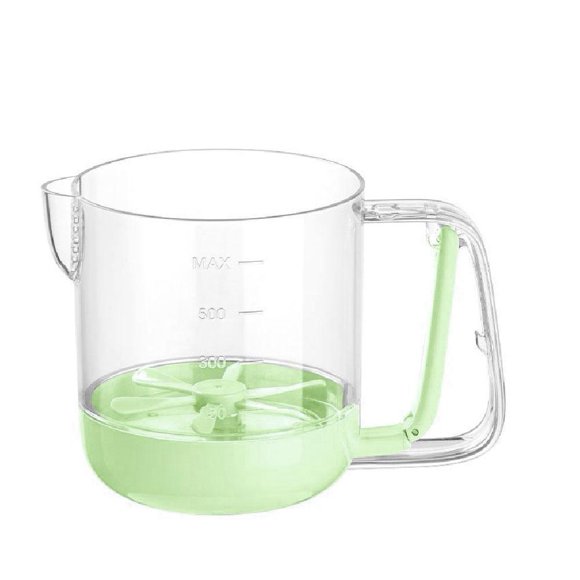 Multifunctional Egg Stir Cup, Stainless Steel Semi-Automatic Whisk Egg Stirring Cup, Filter with Liquid Hand-pressed Cup Egg