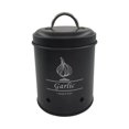 thumbnail image 4 of Farmhouse Storage Jar Vintage Vegetable Storage Container with Ventilation Holes black garlic, 4 of 8
