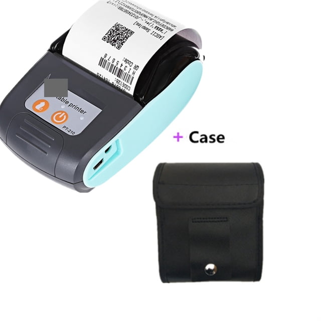 PT210 58mm Thermal Receipt Printers USB Bluetooth Compatible Interface Wireless Connect With Phone Free Application Mini Printer ,Multi-Format Printing
