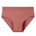 thumbnail image 5 of Women's Plus Size Solid Color Sexy Multilayer Absorbent Underwear Breathable Leakproof Menstrual Panties, 5 of 5