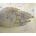 thumbnail image 4 of oneOone Viscose Chiffon Fabric Flower Watercolor Printed Craft Fabric BTY 42 Inch Wide, 4 of 4