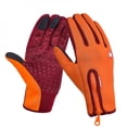 thumbnail image 3 of Gants de Course à Pied en Plein Air Hommes Femmes Modèles Plus Chauds Gants Polaires Écran Tactile Vent Chaud Gants de Cyclisme, 3 of 6