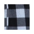 thumbnail image 2 of Hanes Mens Micro Fleece Pant, L, Dark Grey Buffalo Plaid, 2 of 3