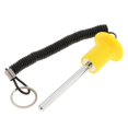thumbnail image 1 of jinwen Goupille de Poids Accessoires Multifonctions en Acier Inoxydable Jaune 8x80mm, 1 of 9