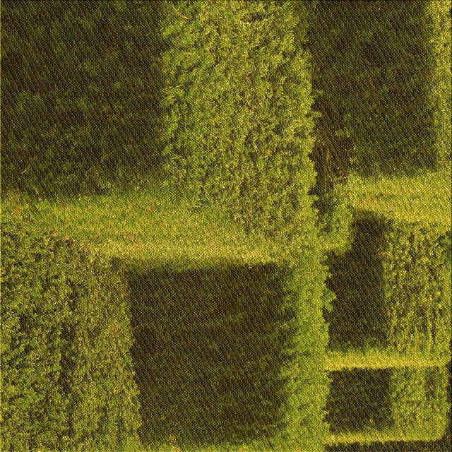 Ahgly Company Machine Washable Indoor Square Transitional Chocolate Brown Area Rugs, 5' Square