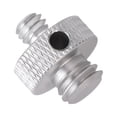 thumbnail image 1 of 1/4in And 3/8in Camera Screw Adapter Mount, Anodic Oxidation Camera Screw Adapter  For Camera Cage Silver, 1 of 8