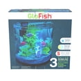 thumbnail image 1 of GloFish 3 Gallon Aquarium Kit with LED Bubbler, Fish Tank Starter Kit with Filter, Air Pump and Lighting, 1 of 9