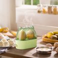 thumbnail image 4 of Dvruxg Electric Egg Cooker with Automatic Shutoff, Cute Portable Breakfast Steamer, Dual Egg Capacity Travel-Friendly Cooker, Adjustable Egg Cooking Device for Various Tastes, 4 of 5
