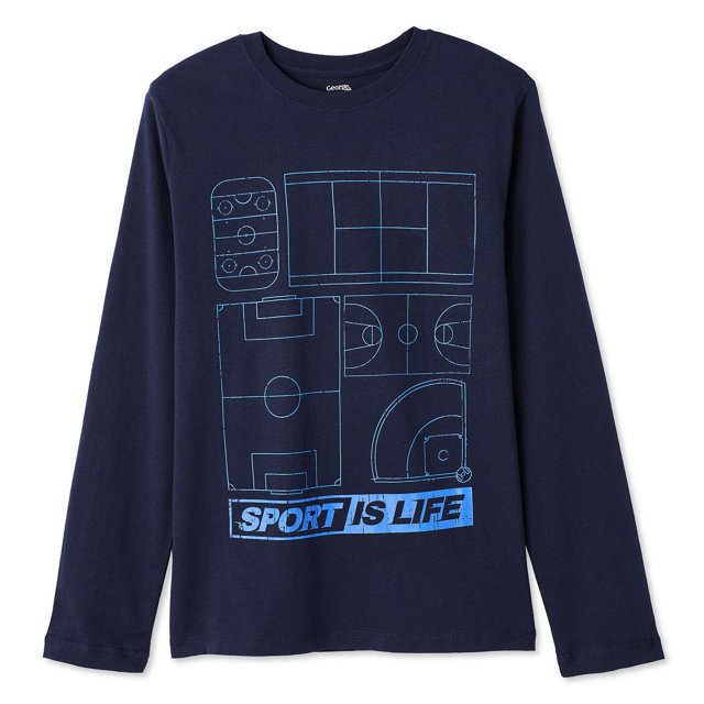 George Boys' Graphic Long Sleeve Tee