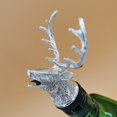 thumbnail image 4 of Aérateur de Vin en Forme de Tête de Cerf, Tête de Cerf en Alliage de Zinc Aérateur de Vin Rouge Bec Verseur Bouchon de Bouteille de Vin Outil, Verseur de Bouteille en Acier Inoxydable avec Verseur Conique (Argent), 4 of 8