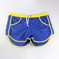 thumbnail image 4 of Men's Athletic Shorts Summer Drawstring Quick Dry Lightweight Running Workout Gym Beach Lounge Shorts with Pockets, 4 of 5