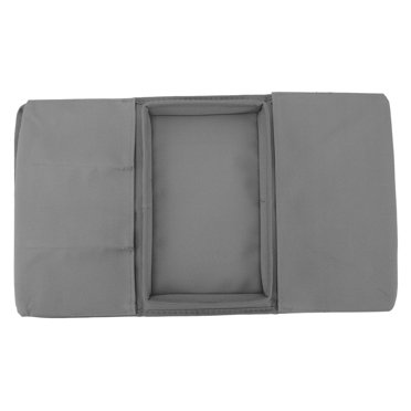 Sofa Tray, Ample Space Couch Arm Table Foldable For Home Grey