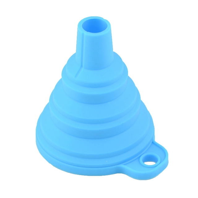 Langgg Summer Disposable Ice Pack Ice Cube Mold Plastic Folding Funnel Telescopic Long Neck Kitchen Gadget