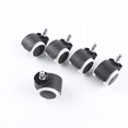 thumbnail image 5 of Lunfar 5-Pack Wheels for Office Chair - 11 mm Black, 5 of 5