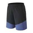 thumbnail image 2 of Pantalon pour Homme en Lin Uni avec Poches et Cordon de Serrage, Bas de Pantalon pour Tenue de Rue Décontractée, Usage Quotidien, Maison, Coupe Confortable / IhhxPro, Violet G, 2 of 7