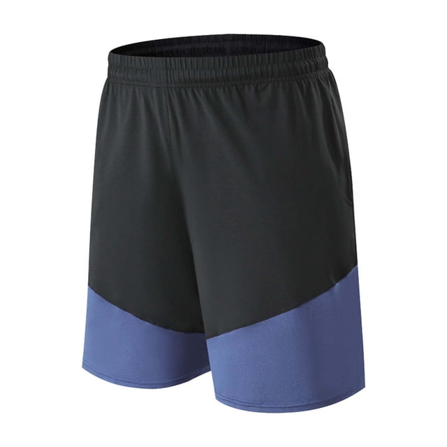 Birdeem Mens Shorts Mens Summer Leisure Basketball Elasticity Color Blocking Train Motion Shorts