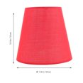 thumbnail image 4 of MasteelfCA Fabric Lamp Shade Pendant Light Shade Table Lamp Cover Floor Light Shade, 4 of 7